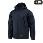 Куртка M-Tac Softshell Navy Blue Size XXL - зображення 1