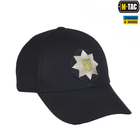 Бейсболка M-TAC POLICE Ріп-стоп Black Size L/XL - зображення 1