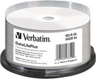 Оптичний диск Verbatim BD-R DL 50 GB 6x Cake 25 шт (023942437499) - зображення 1