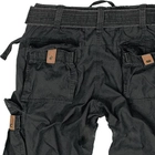 Тактичні штани Surplus Raw Vintage Premium Vintage Trousers 05-3597-03 M Black (4250403102573) - зображення 4
