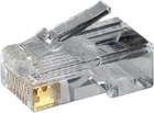 Конектор Logilink MP0002 CAT5 8P8C/RJ45 100 шт Transparent (4052792013832) - зображення 1