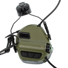 Активная гарнитура Earmor M32H Mark 3 MilPro с адаптерами на рельсы шлема 2000000114194 - изображение 4
