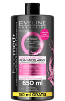 Міцелярна вода Eveline Cosmetics Facemed+ 3in 1 650 мл (5901761984002) - зображення 1