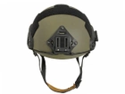 Страйкбольний балістичний шолом FAST (розмір L) – Ranger Green [FMA] - зображення 4