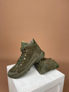 Тактичні черевики Побратим - 7, весна-літо на шнурівці, розмір 43, Оливковий - зображення 6