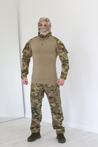 Костюм тактический кофта+брюки с наколенниками и налокотниками TG-Protect Польша , Мультикам, XL - изображение 3