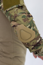 Костюм тактический кофта+брюки с наколенниками и налокотниками TG-Protect Польша , Мультикам, XL - изображение 7