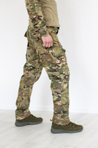 Костюм тактичний кофта+брюки з наколінниками та налокітниками TG-Protect Польща , Мультикам, 3XL - зображення 5