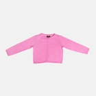 Sweter rozpinany dla dziewczynki OVS 1824212 104 cm Różowy (8056781617199) - obraz 1