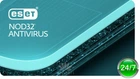 ESET NOD32 Antivirus, базова на 12 місяців для захисту 2 об'єктів (електронний ключ)