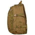 Рюкзак тактичний дволямковий зносостійкий для силових структур BattleBag LC Койот (7235) 35л (OPT-28901) - зображення 3