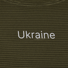 Лонгслів чоловічий тактичний еластичний футболка з довгим рукавом для силових структур Оліва Ukraine (7342), L (OPT-7901) - зображення 4
