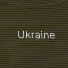 Лонгслів чоловічий тактичний еластичний футболка з довгим рукавом для силових структур Оліва Ukraine (7342), L (OPT-7901) - зображення 4