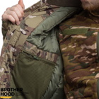 Куртка тактична зносостійка полегшена для силових структур Brotherhood мультикам 54 (SK-NICEW-J-001-44-170S) - зображення 9