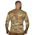 Лонгслив тактический эластичный футболка с длинным рукавом для силовых структур Мультикам (7250), XL (OPT-9561) - изображение 3