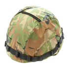 Кавер чехол на шлем каску защитный универсальный тактический для силовых структур Brotherhood Камуфляж (SK-NHC-LGS) - изображение 1