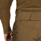 Штаны тактические зимние утепленные мужские брюки для силовых структур Patrol Taslan Койот (7356), M (OPT-36701) - изображение 7