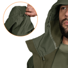 Куртка тактична демісезонна чоловіча для силових структур Stalker SoftShell Олива (7225), XXXL (OPT-34521) - зображення 6