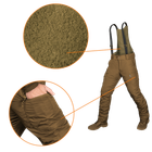 Штаны тактические зимние утепленные мужские брюки для силовых структур Patrol Taslan Койот (7356), XL (OPT-36701) - изображение 4