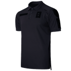 Поло футболка мужская тактическая универсальная для силовых структур Черный/Синий (2299), XS (SK-N2299XSS) - изображение 1