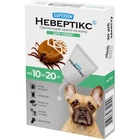 Капли для животных Superium Nevertix Противоклещевые для собак от 10 до 20 кг (9138)