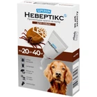Краплі для тварин SUPERIUM Nevertix Протиклітинні для собак від 20 до 40 кг (9139)