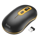 Миша Wireless Hoco GM21 Platinum 2.4G з чутливістю від 1000 до 1600 DPI Чорний-Жовтий