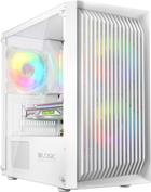Корпус Logic Concept Atos Mesh+Glass ARGB fans 3x120 mm White (AM-ATOS-20-0000000-0002) - зображення 1
