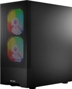 Корпус Logic Concept Arya Mesh+Glass ARGB fans 2x140 mm + 1x120 mm Black (AT-ARYA-10-000000-0002) - зображення 2