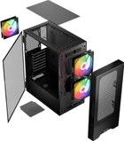 Obudowa komputerowa Logic Concept Arya Mesh+Glass ARGB fans 2x140 mm + 1x120 mm Black (AT-ARYA-10-000000-0002) - obraz 12