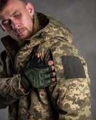 Тактичний зимовий теплий військовий комплект OH/15 ( Куртка + Штани ), Камуфляж: Піксель ЗСУ, Розмір: L - зображення 6