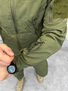 Тактический зимний военный комплект Shark ( Куртка + Штаны ), Камуфляж: Олива, Размер: M - изображение 6