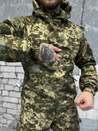 Тактический военный комплект горка Shark ( Куртка + Штаны ), Камуфляж: Пиксель ВСУ, Размер: 52 - изображение 3