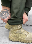 Тактичний зимовий теплий військовий комплект Split ( Куртка + Штани ), Камуфляж: Олива, Розмір: XXL - зображення 7