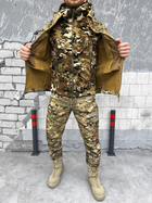 Тактичний зимовий теплий військовий комплект SL/11 ( Куртка + Фліска + Штани ), Камуфляж: Мультикам, Розмір: L - зображення 4