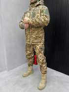Тактический зимний теплый военный комплект BRZ-13 ( Куртка + Штаны ), Камуфляж: Пиксель, Размер: L - изображение 3