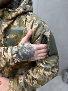 Тактичний зимовий теплий військовий комплект BRZ-13 ( Куртка + Штани ), Камуфляж: Піксель, Розмір: S - зображення 5