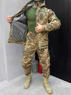 Тактический зимний теплый военный комплект BRZ-13 ( Куртка + Штаны ), Камуфляж: Пиксель, Размер: L - изображение 4