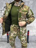 Тактичний зимовий теплий військовий комплект GRD-17 ( Куртка + Штани ), Камуфляж: Мультикам, Розмір: M - зображення 6