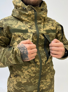 Тактичний зимовий теплий військовий комплект OH/13 ( Куртка + Штани ), Камуфляж: Піксель ЗСУ, Розмір: S - зображення 4