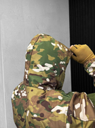 Тактический зимний теплый военный комплект SZ-13 ( Куртка + Штаны ), Камуфляж: Мультикам, Размер: XXXL - изображение 7