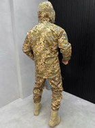 Тактический зимний теплый военный комплект BRZ-13 ( Куртка + Штаны ), Камуфляж: Пиксель, Размер: M - изображение 2