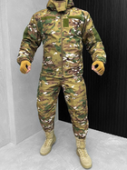 Тактичний зимовий теплий військовий комплект SZ-13 ( Куртка + Штани ), Камуфляж: Мультикам, Розмір: L - зображення 3