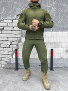 Тактический зимний военный комплект Shark ( Куртка + Штаны ), Камуфляж: Олива, Размер: L - изображение 1