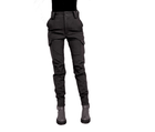Жіночі поліцейські тактичні брюки 56 чорні утепленні софтшелл (зима) - зображення 9