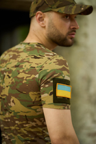 Тактична футболка з липучками на плечах XL - зображення 4