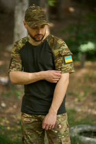 Тактична футболка Sleeve хакі/мультикам 3XL - зображення 3