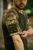 Тактична футболка Sleeve хакі/мультикам 3XL - зображення 8