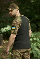 Тактична футболка Sleeve хакі/мультикам M - зображення 2