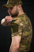 Тактическая футболка с липучками на груди и плечах S - изображение 4
